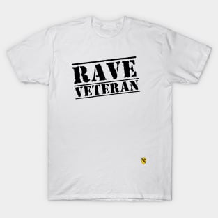 Rave Veteran - Black T-Shirt